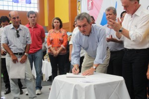Presidente da Cesan, Neivaldo Bragato, destacou benefícios do tratamento de esgoto para ampliação do turismo