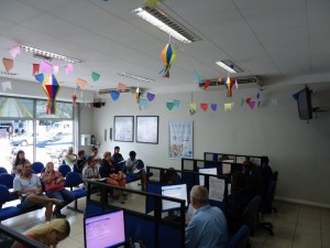 Escritório de atendimento ao cliente em Vila Velha.