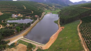 Barragem Liberdade, em Marilândia. (Foto: Fred Loureiro/Secom)