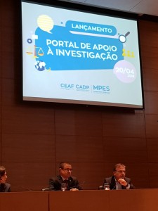 Lancamento Portal de apoio a investigacao  1